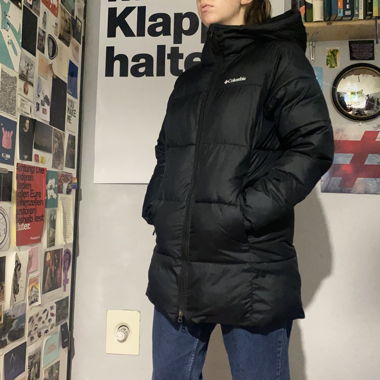 Columbia puffect mid hooded jacket