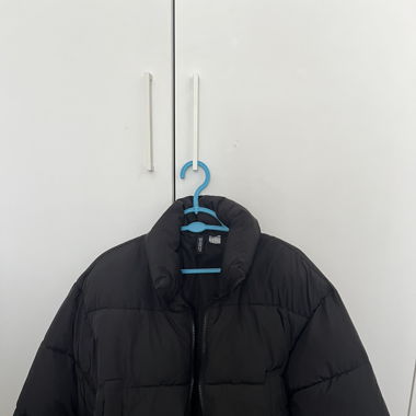 Manteau matelassé isolant noir H&M