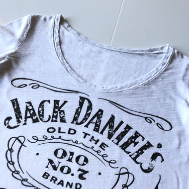T-Shirt Jack Daniel’s White Women L