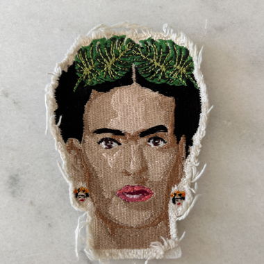 Patch Ricamato di Frida Kahlo