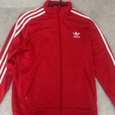 Giacca Adidas rossa