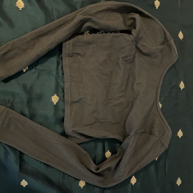 STR Ribbed Long Sleeve Top