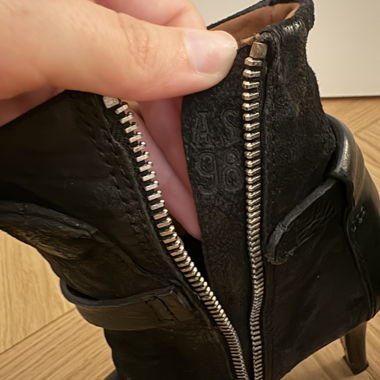Schwarze A.S.98 stiefeletten mit Absatz