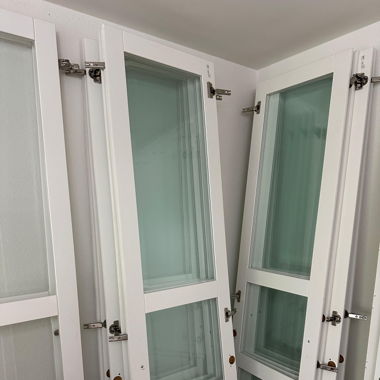 Ikea Pax Türen aus Glas (Tyssedal)