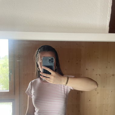 Brandy Melville gestreiftes T-Shirt