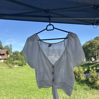 Lot crop top blanc 