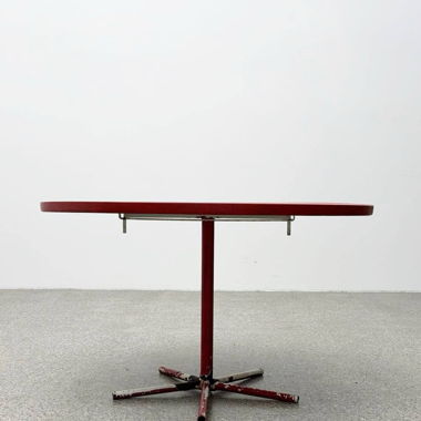 1950er Retro Schaffner Gartentisch, klappbar