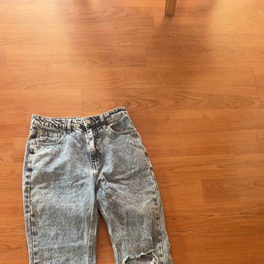 Jeans hose flared in grösse S