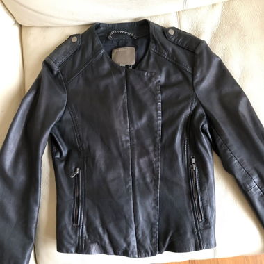 Cool Leather Jacket MUUBAA LONDON Lamb Black 36/S