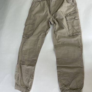 Pantaloni cargo jogger beige