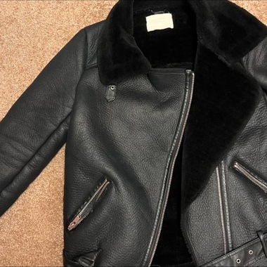 Blouson ZARA en similicuir