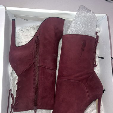 Bordeaux high heels