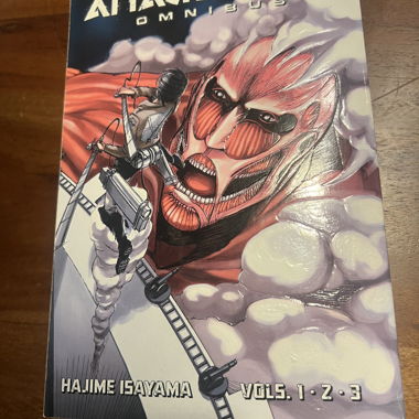Attack on Titan Omnibus (Vols. 1-2-3)