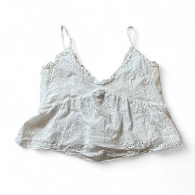 top d'été blanc