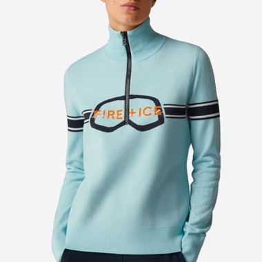 Bogner FIRE & ICE Sweater Light Blue Size M