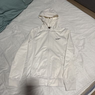Carhartt Zip-Hoodie weiss