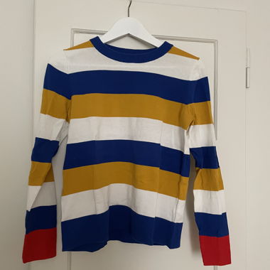 Pull à manches longues à rayures COS