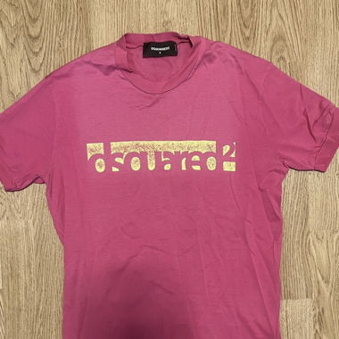 T-Shirt rose Dsquared2