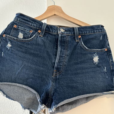 Short in denim Levi's 501