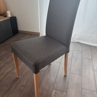 4 Livique chairs anthracite, new