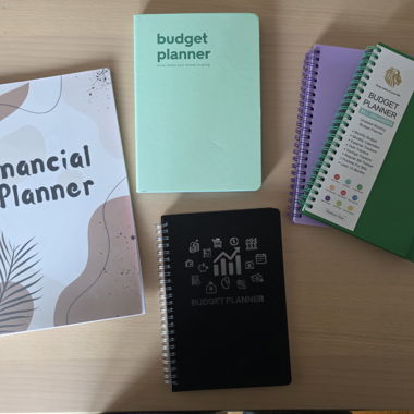 Set di planner per budget