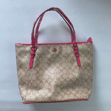 Borsa Coach con monogramma