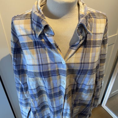 Checkered women’s blouse