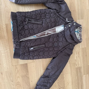 Veste matelassée pour femme Diesel marron foncé