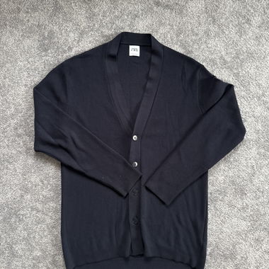 Schwarzer ZARA Cardigan, Grösse M
