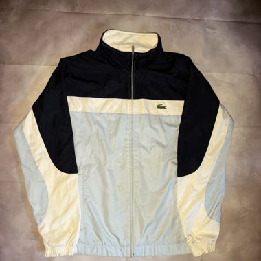 Lacoste Windbreaker Jacke – Größe S (Vintage-Stil)