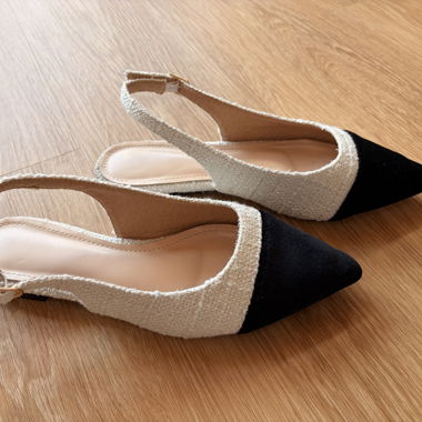 Lace Slingback Ballerinas Gr. 37