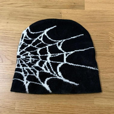 Bonnet en maille Spiderweb