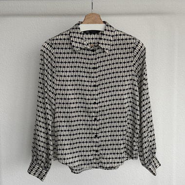 Blouse à motifs Zara – Taille XS