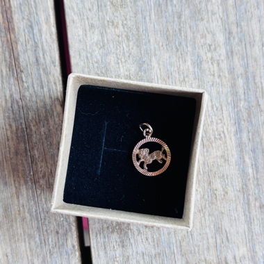 Gold Ram Pendant