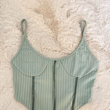 Korsett Top (olive)