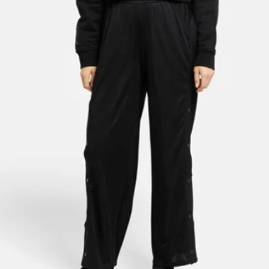 Pantaloni sportivi traforati neri Alexander McQueen