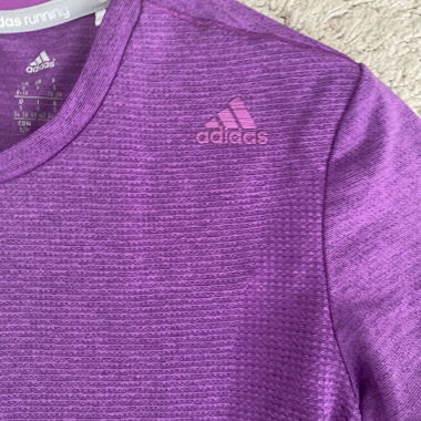 Adidas Laufshirt lila, Grösse S