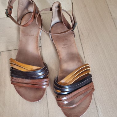 Sandales cuir taille 40