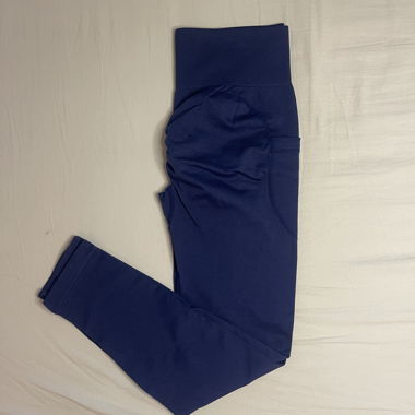 Leggings de sport bleus