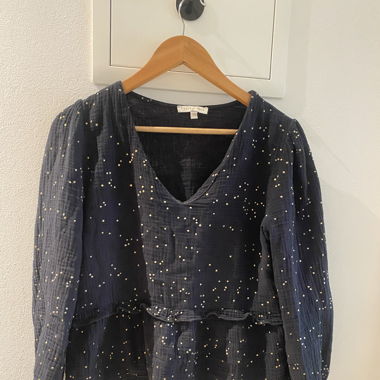blouse à pois 