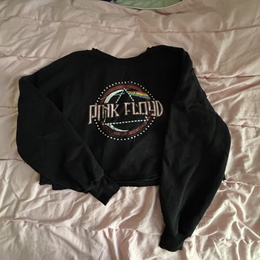 Pink Floyd Crop-Sweatshirt