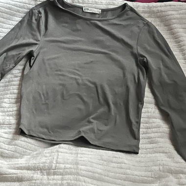 Long Sleeve Crop Top