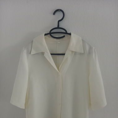 Bluse Leinen/Viskose