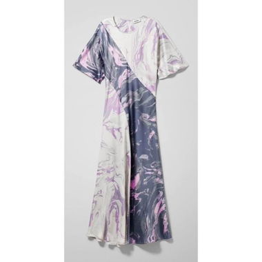 Bedrucktes Weekday-Kleid
