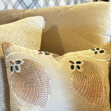 DESIGNER EMBROIDERY CUSHION NEW