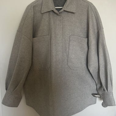 Grey Overshirt Jacket