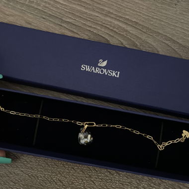 Goldenes Swarovski-Armband