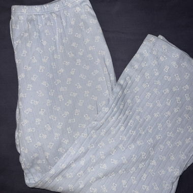 Pantalon de pyjama Brandy Melville bleu clair