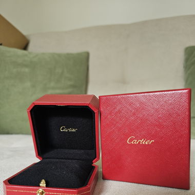 leere Ring Schachtel Cartier