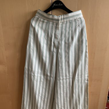 Edle Palazzohose mit Längsstreifen